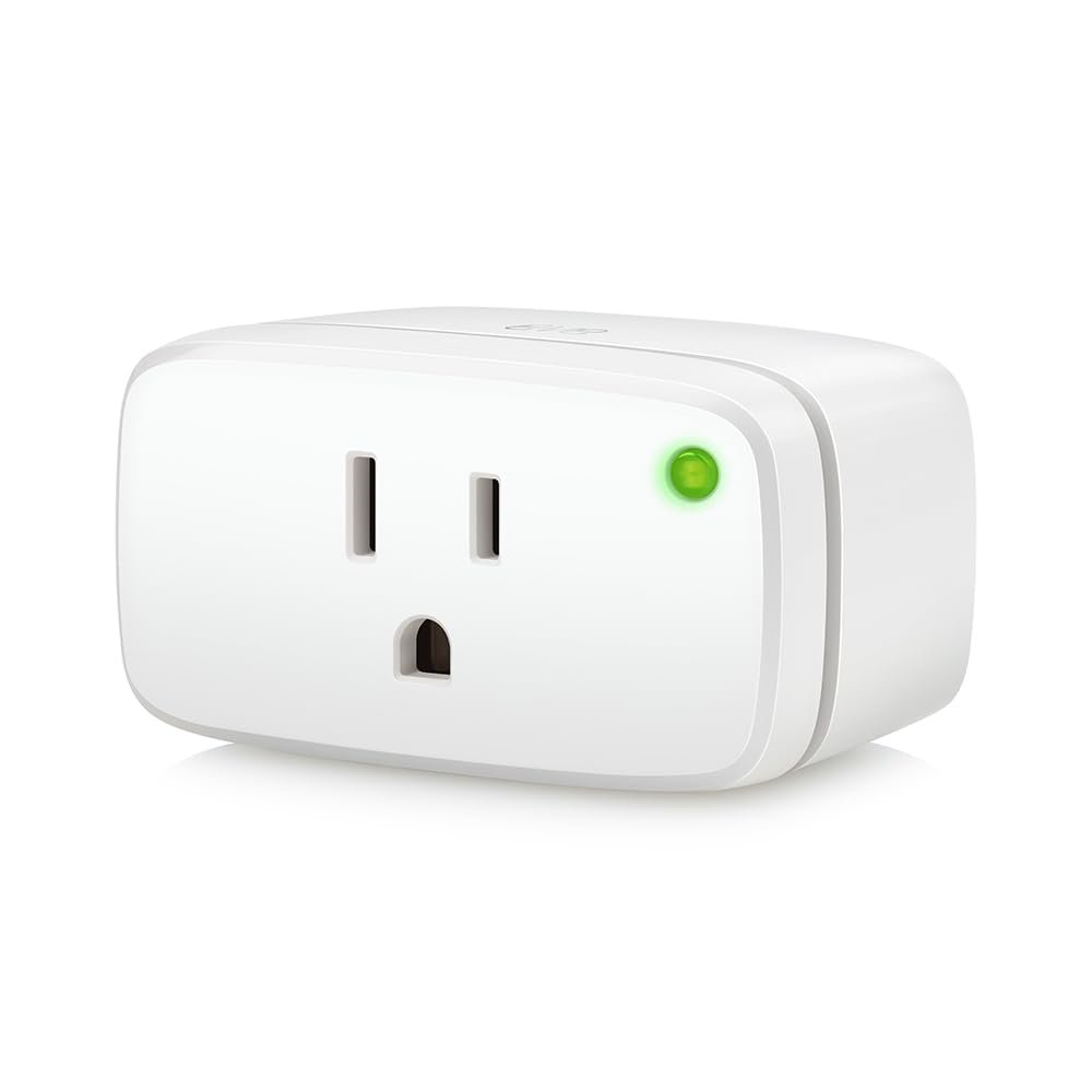 Eve Energy (Matter) – Smart Plug, App and Voice Control, 100% Privacy, Matter Over Thread, Works with Apple Home, Alexa, Google Home, SmartThings | app/voice control, automate lights/appliances, for Alexa/Apple/Google/SmartThings/Home Assistant, Thread Border Router requ.