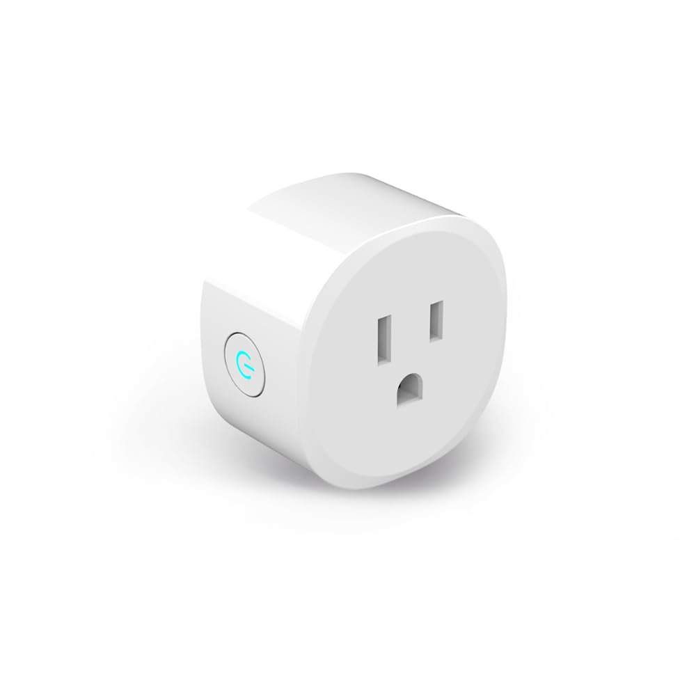 Ezlo Energy Monitoring Smart Plug | 800 Series Z-Wave Smart Plug | Works with Ezlo, Alexa, Home Assistant, Hubitat and Other Z-Wave Hubs | Smart Plug Outlet for Lights, Fans & Appliances
