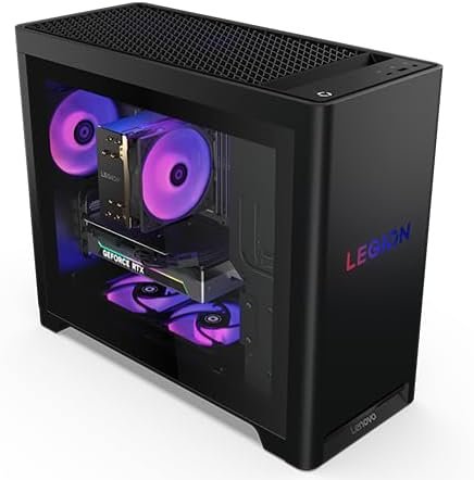 Lenovo Legion Tower 5i – AI-Powered Gaming PC – Intel® Core Ultra 7 265F Processor – NVIDIA® GeForce RTX™ 5060 Ti Graphics – 16 GB Memory – 1 TB Storage – 3 Months of PC GamePass