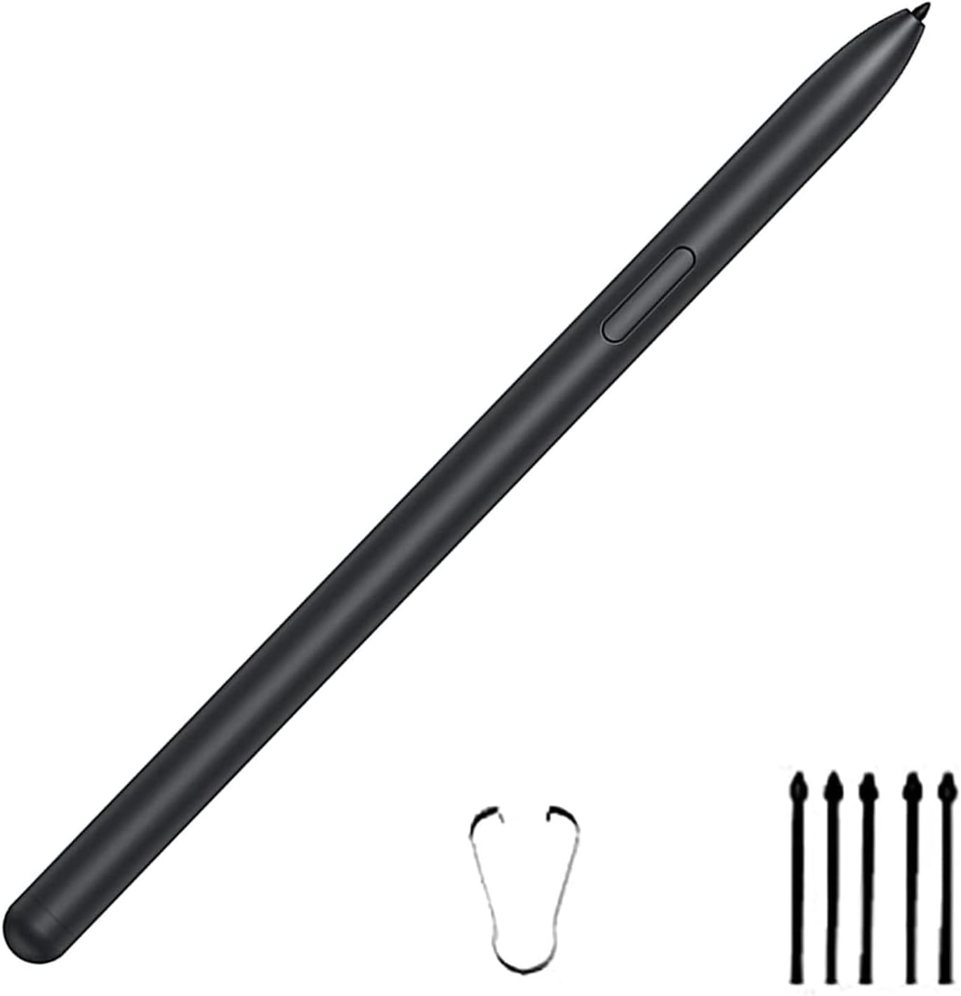 Mystic Black Tab S7 FE Pen for Samsung Galaxy Tab S7 FE SPen Stylus Pen Replacement + Free 5 Tips for Samsung Galaxy Tab S7 FE Stylus S Pen