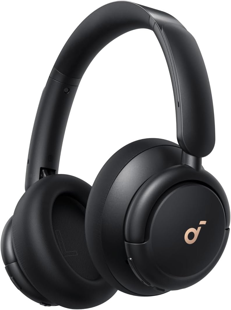 Soundcore by Anker Q30 Hybrid Active Noise Cancelling Headphones, Black | Over-Ear, Bluetooth, Multiple Modes, Hi-Res, Custom EQ via App, 50H ANC Playtime, Comfortable Fit, Multipoint Connection