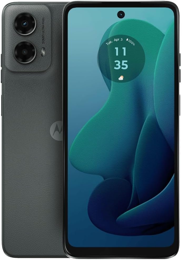 Motorola Moto G 5G 2024, 128GB, Sage Green – Locked to Verizon (Renewed)