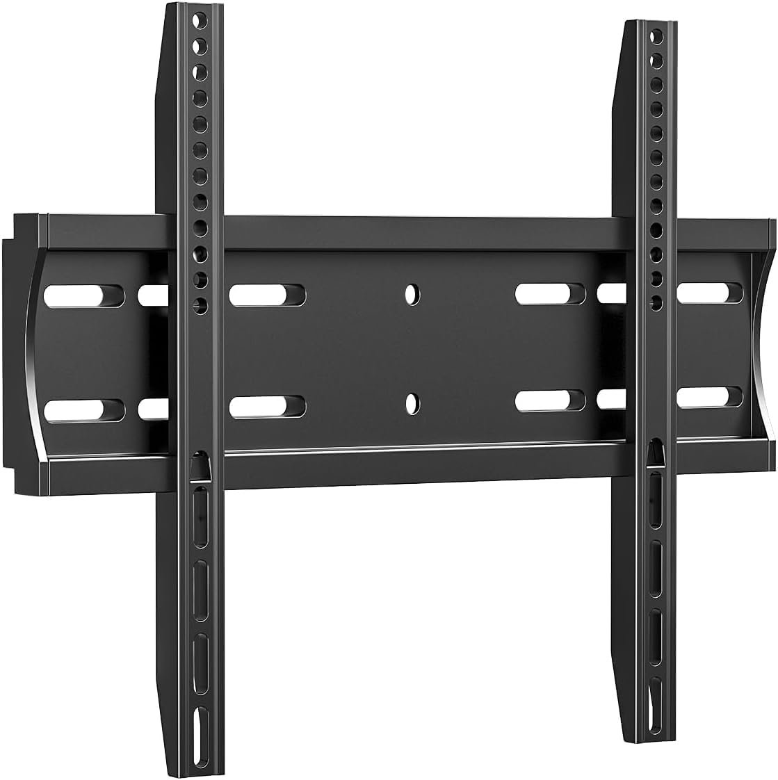 IWORKBOARD 43 50 55 inch Fixed Low Profile TV Wall Mount for 24-65 inch LED/LCD & Flat/Curved TVs, Universal Wall Mount Bracket with Safe Lock, Max VESA 400x400mm, up to 99Lbs & 16 ” Stud