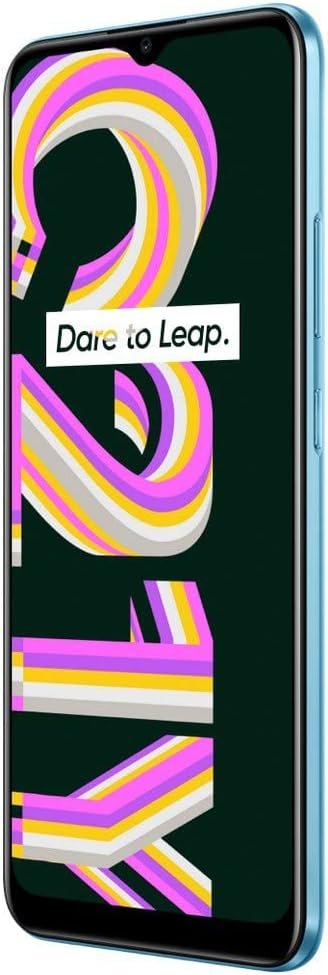 Realme C21Y (32GB, 3GB) 6.5″ HD+, Dual SIM – GSM Unlocked (AT&T, T-Mobile, Cricket, Metro etc.) International Model – NO CDMA (Verizon, Sprint, Boost etc.) Fast Car Charger Bundle, Cross Blue