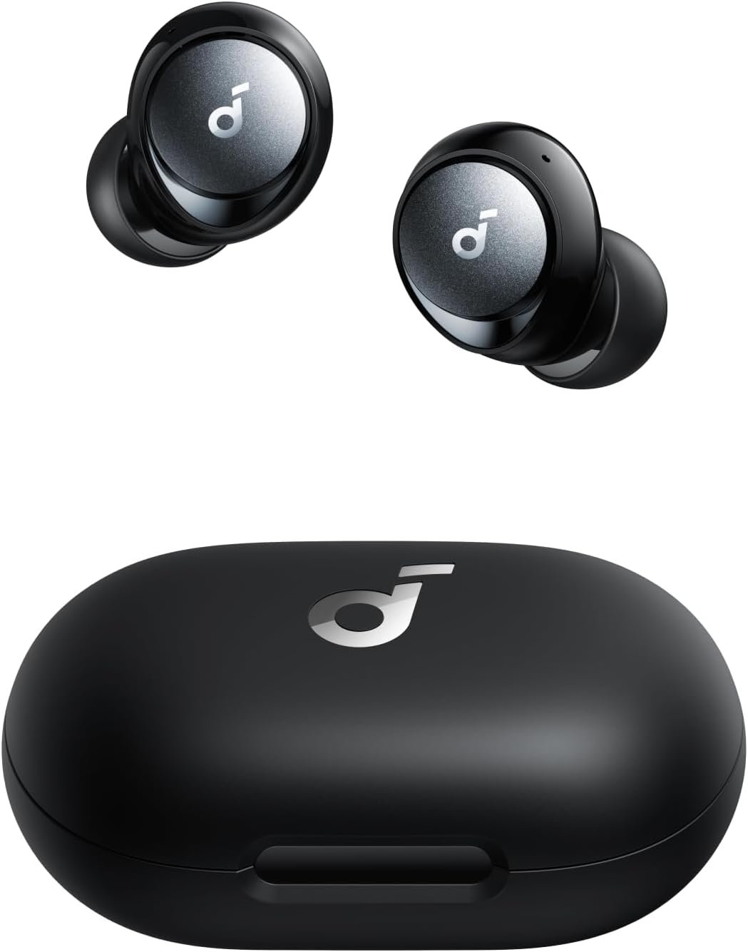 Soundcore by Anker Space A40 Adaptive Active Noise Cancelling Earbuds | Reduce Noise by Up to 98%, Ultra Long 50H Playtime, 10H Single Playtime, Hi-Res Sound, Comfortable Fit, Wireless Charge