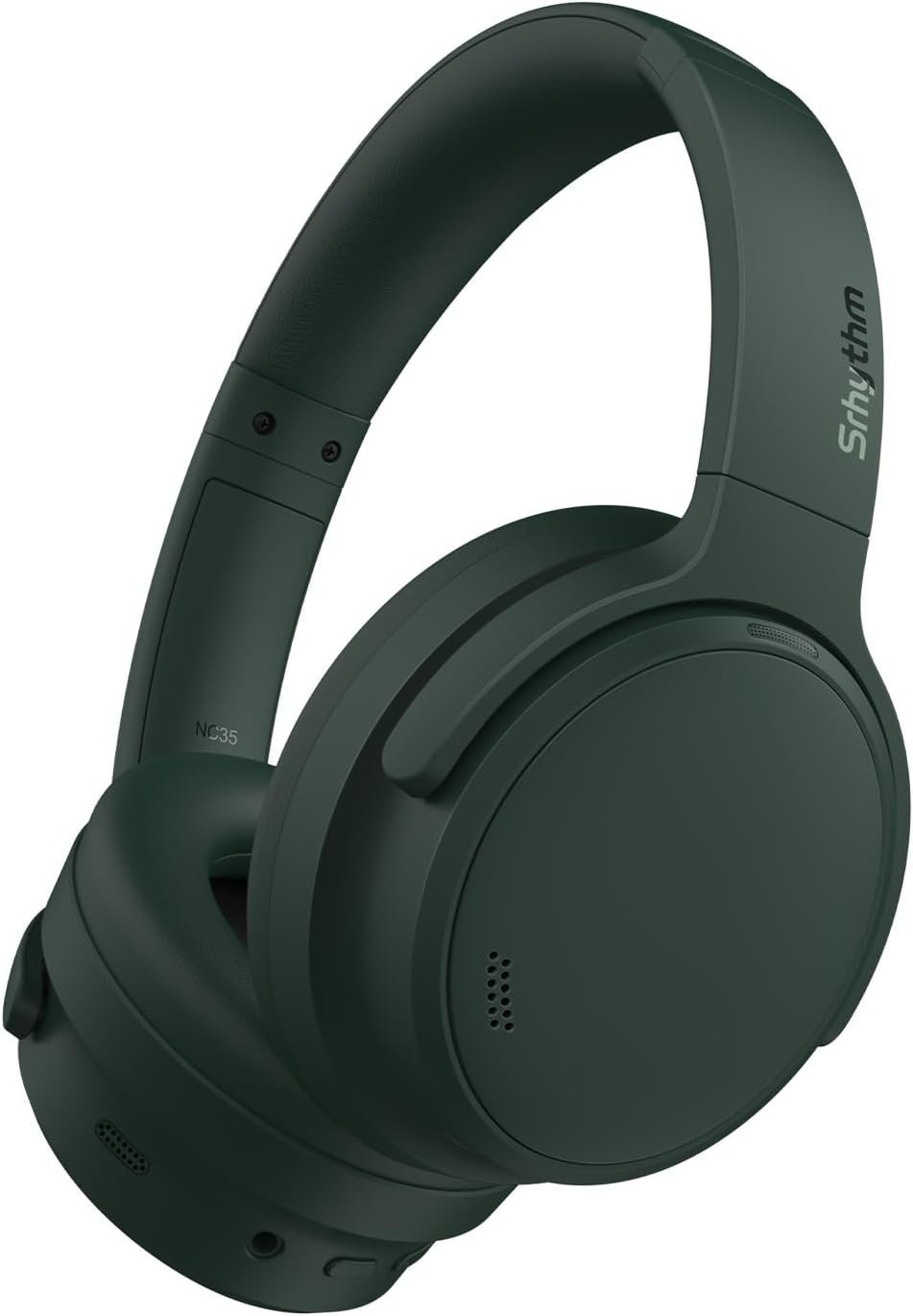 Srhythm NiceComfort 35(2nd Gen)Noise Cancelling Headphones 4-Speakers 40kHz | HD Sound,140 Hours’ Ultra-long Playtime for Travel, Bluetooth 6.0, 5 Microphones ENC,Transparency,Spatial Audio,Low Latency