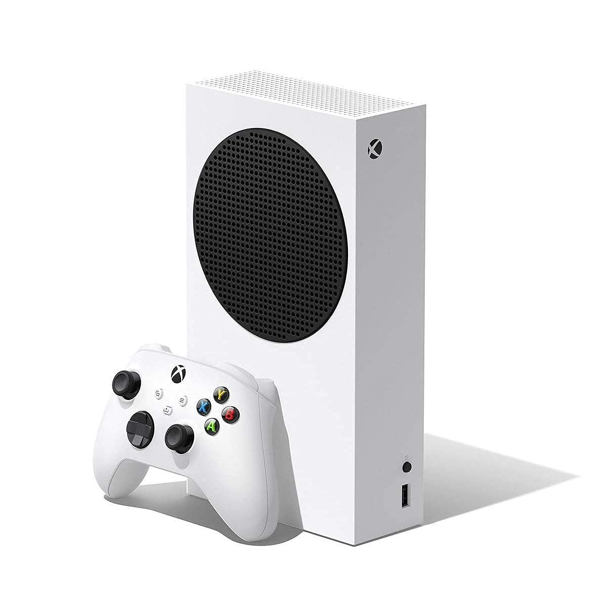 Microsoft Xbox Series S 512GB SSD All-Digital Console (Disc-Free Gaming) I with One Wireless Controller I DTS Audio I HDR (High Dynamic Range) I 1440p Gaming Resolution I Up to 120 FPS (Renewed)