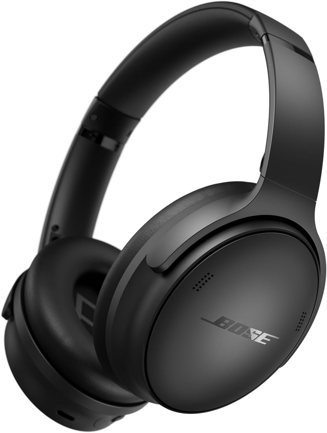 Bose Quietcomfort Wireless Noise Cancelling Over Ear Headphones (Black) | Active Noise Cancelling, Bluetooth, Quiet and Aware Modes, Up to 24-Hour Battery, Black