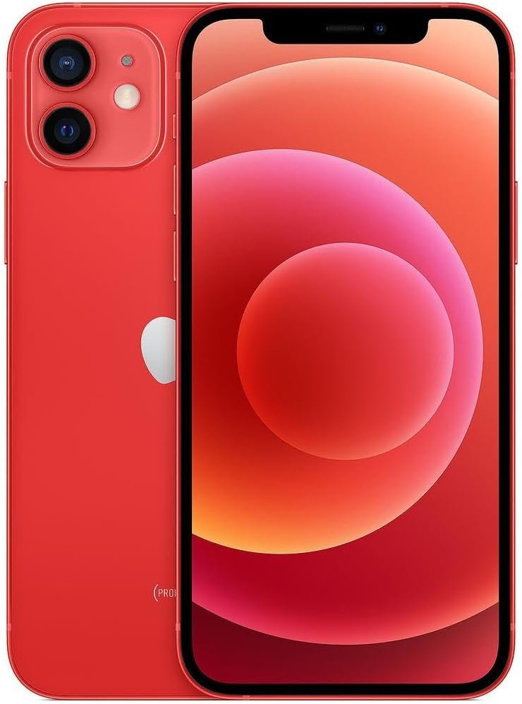 Apple iPhone 12, 128GB, (Product) Red for Cricket Wireless (Renewed)