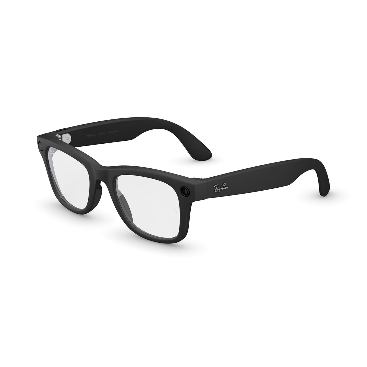 Meta Ray-Ban (Gen 2), Wayfarer, Matte Black | Smart AI Glasses for Men, Women — 2x Battery Life — 3K Ultra HD — 12 MP Ultra-Wide Camera, Audio, Video Recording — Clear Lenses — Wearable Technology