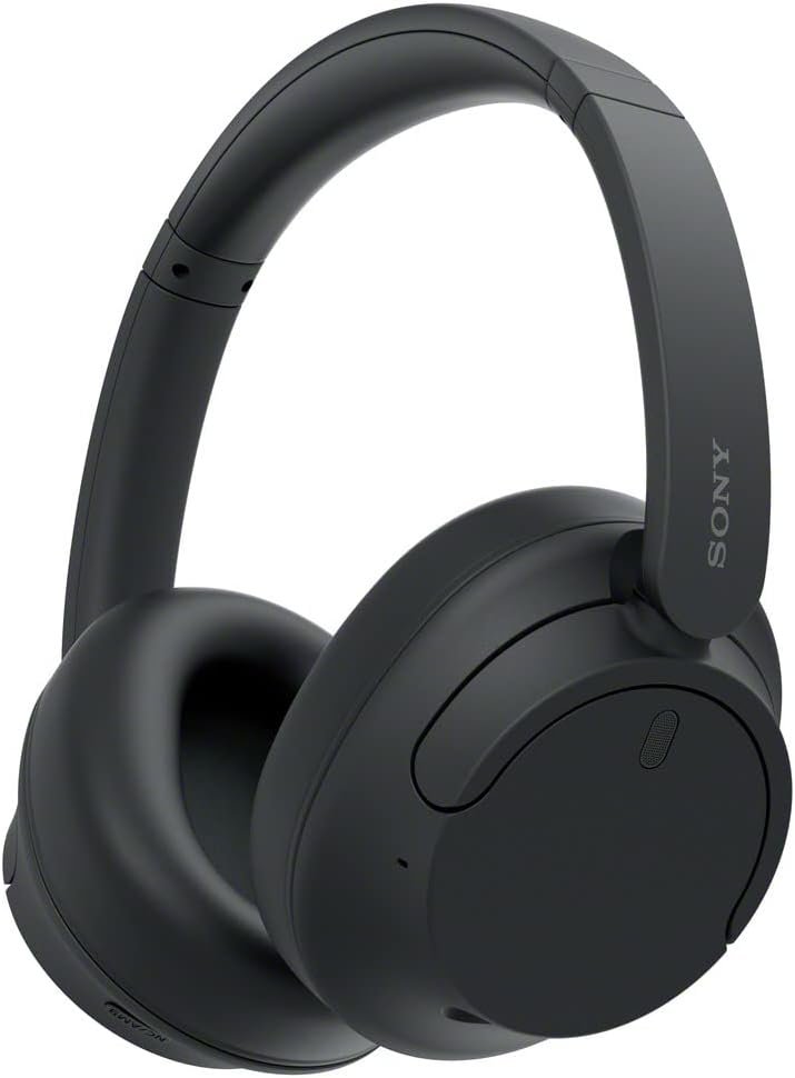 Sony WH-CH720N Noise Canceling Wireless Headphones Bluetooth Over The Ear Headset with Microphone and Alexa Built-in, Black New | Comfortable Lightweight Design, Dual Noise Sensor technology, Up to 35 Hrs Battery with Quick Charging, Multipoint Connection