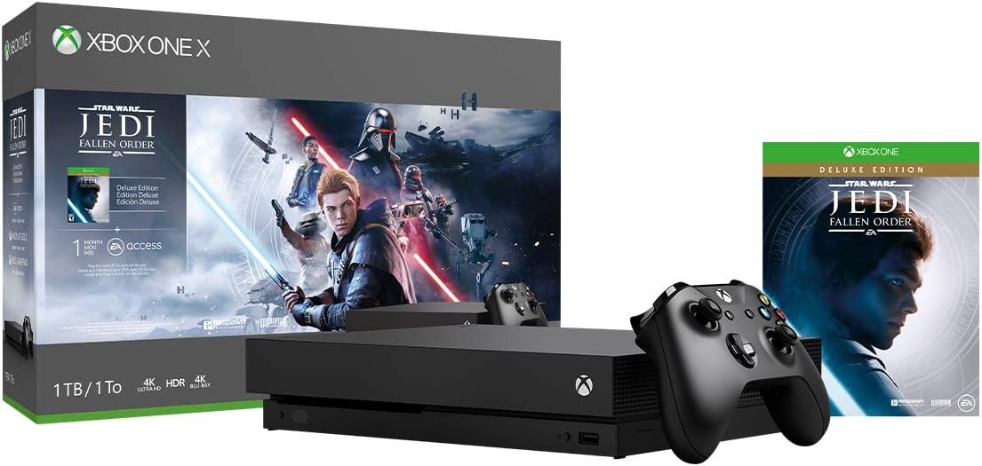 Xbox One X 1TB Console – Star Wars Jedi: Fallen Order Bundle [DISCONTINUED]
