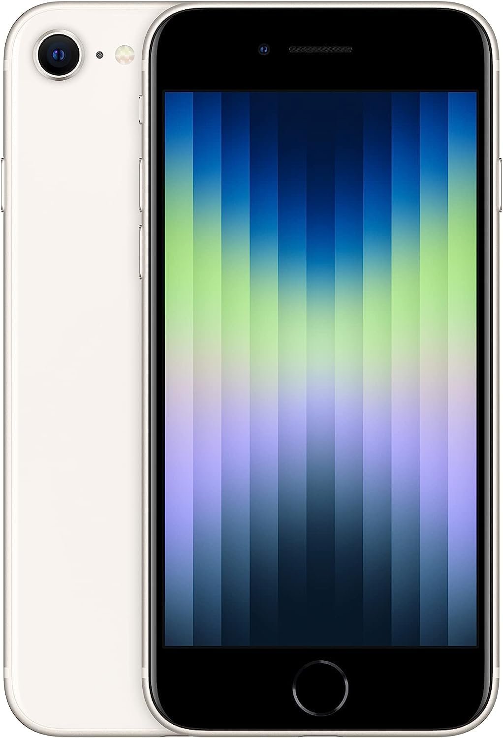 Apple iPhone SE 3rd Gen, 128GB, Starlight – Unlocked (Renewed)