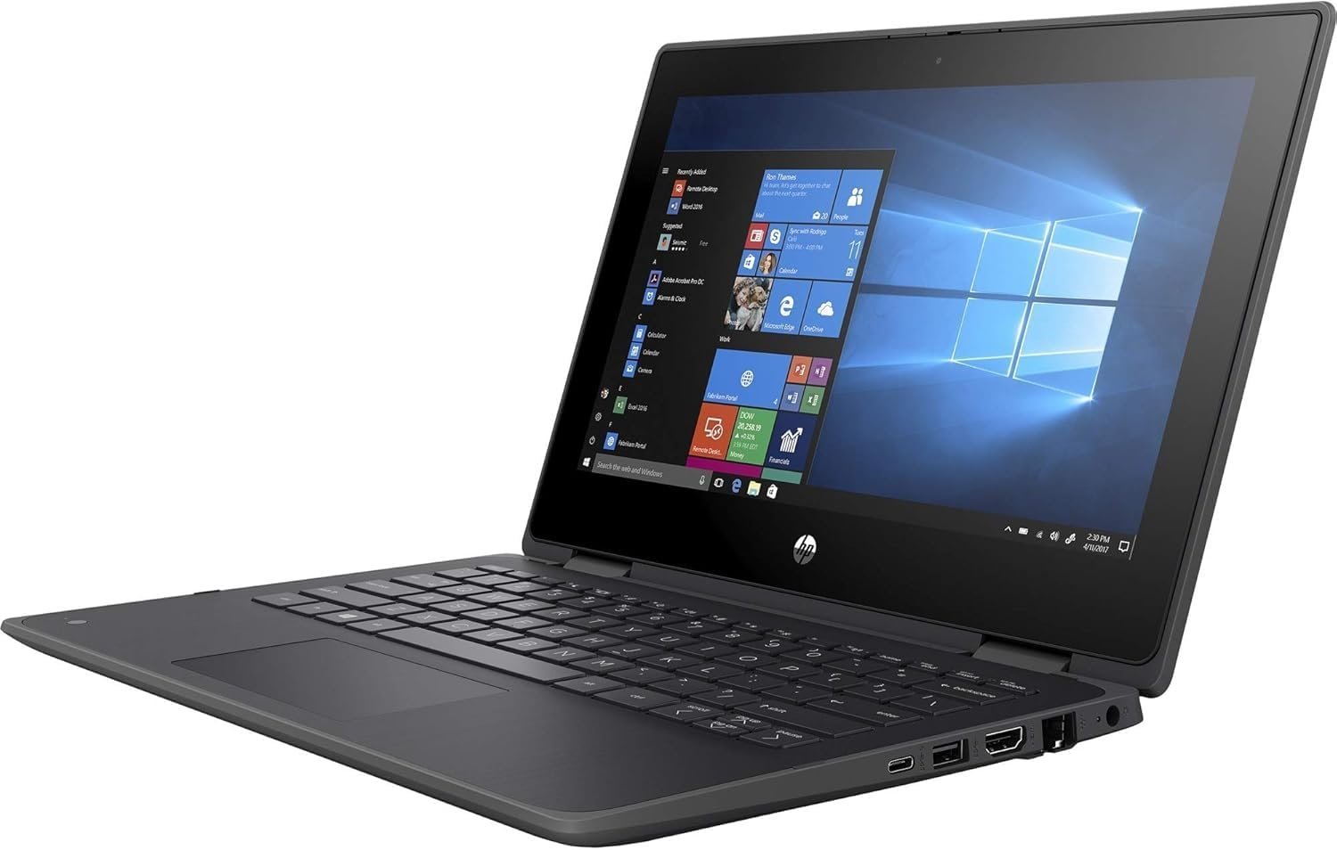 HP ProBook x360 11 G5 EE 11.6″ 2-in-1 Touchscreen Notebook Computer (Intel 4-Core Pentium Silver N5030, 8GB RAM, 256GB SSD, Window 11 Pro) (Renewed)