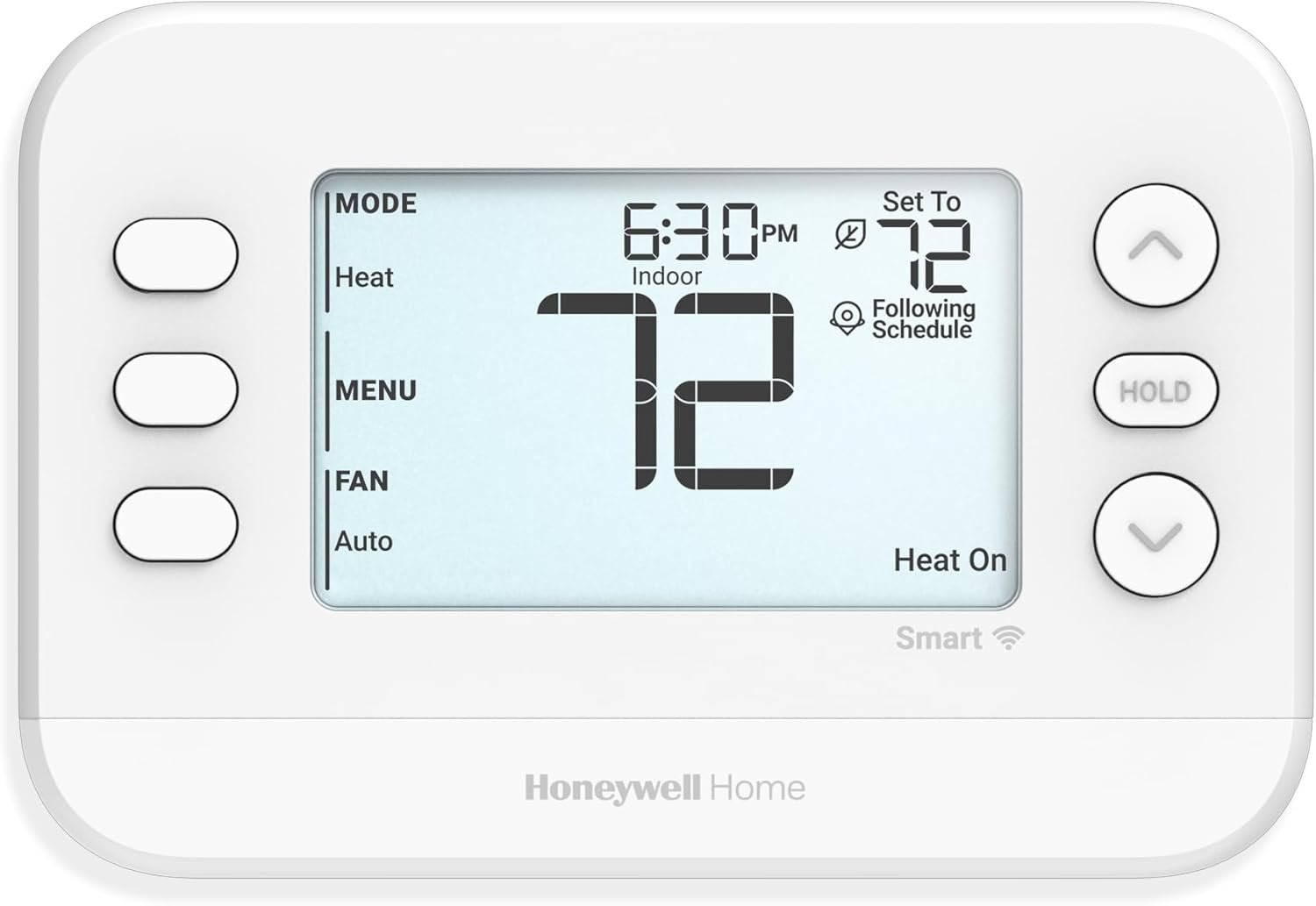 Honeywell Home X2S Smart Wi-Fi Thermostat, White | Conventional/Heat Pump Compatibility, WiFi Thermostat for Home
