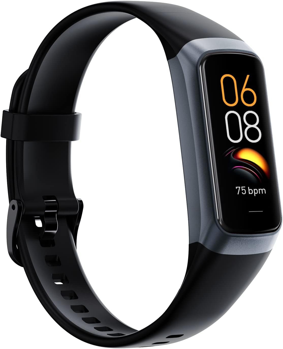 Fitness Tracker, 2026 Smart Band with Heart Rate & Blood Pressure Monitor, IP67 Waterproof Activity Tracker with Sleep Tracking & Step Counter for Men Women, Black