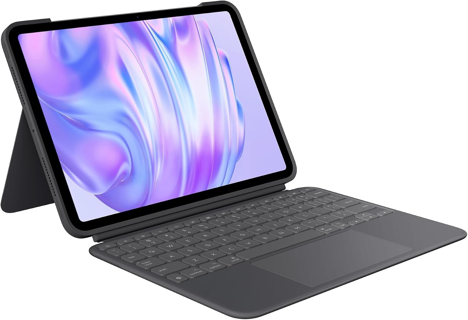 Logitech Combo Touch iPad Pro 11-inch (M4 & M5)(2024 & 2025) Keyboard Case – Detachable Backlit Keyboard with Kickstand, Comfortable Typing, Multi-use Mode – Midnight Black
