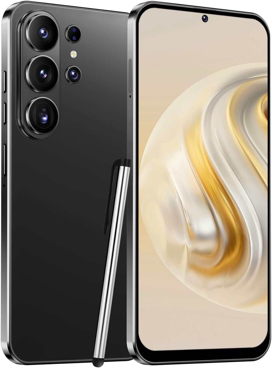 4G Smartphone Unlocked, 6.6″ Incell HD Display, 4GB RAM+32GB ROM (Expandable to 256GB), 5000mAh Battery, 13MP+16MP Dual Camera, Android 12, Face Unlock,OTG,GPS (Black)