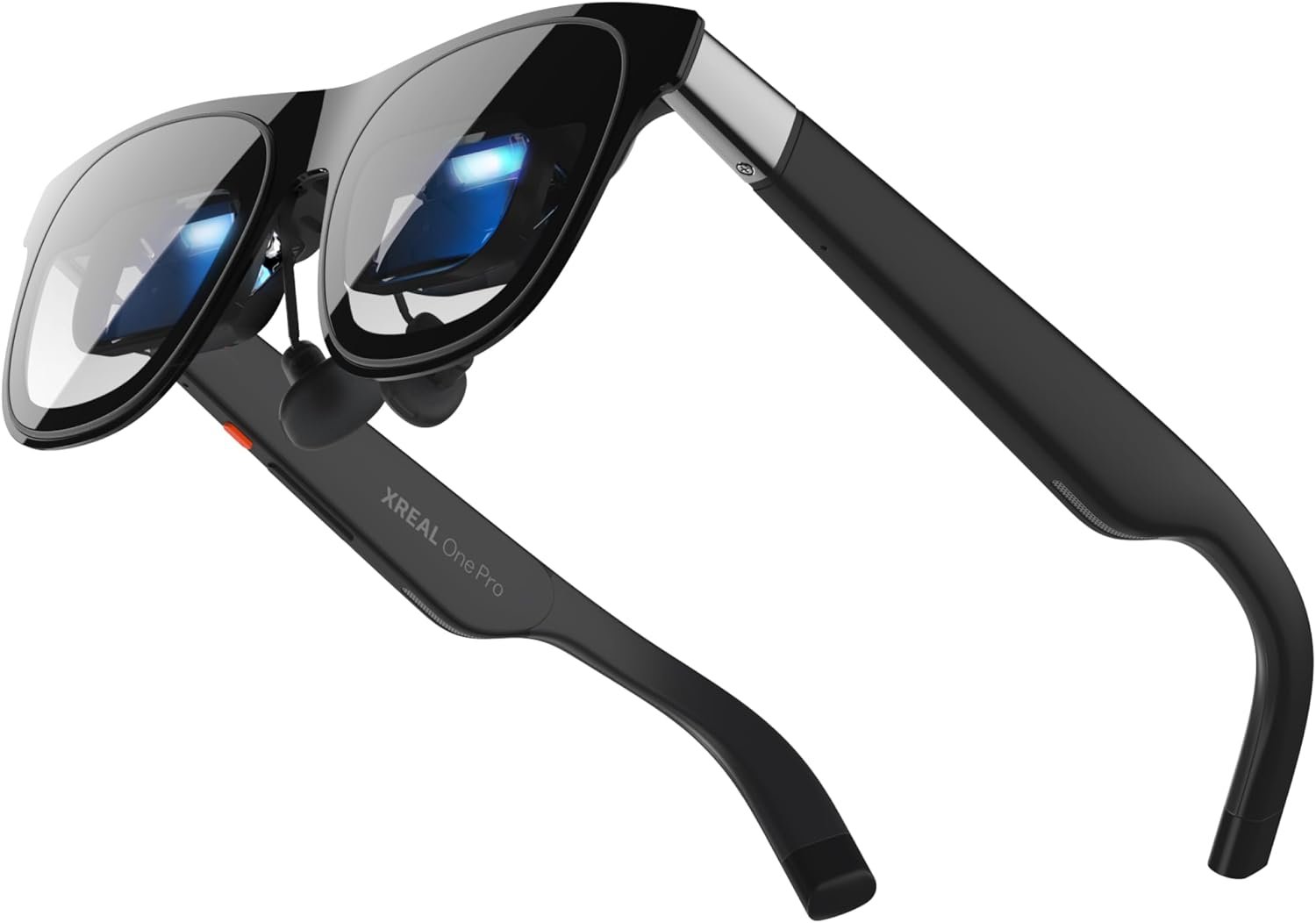 XREAL One Pro AR Glasses with X1 Chip, Native 3 DoF, X-Prism Optics, Real 3D, 57°FOV 171″ 120Hz FHD Display, XR Glasses for iPhone 17/16, Steam Deck, ROG, Mac, PC, Android & iOS M (IPD 57-66mm)