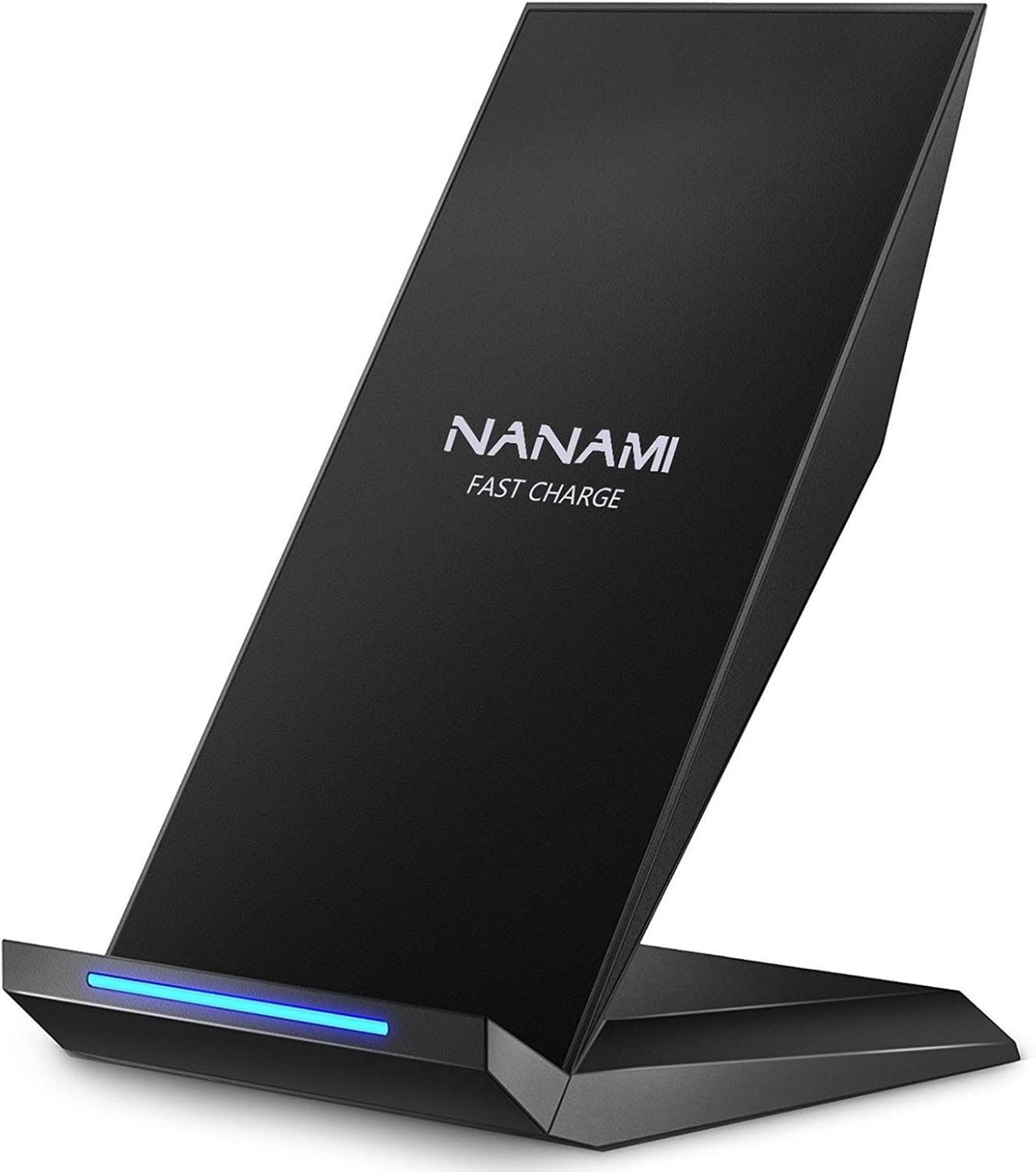 NANAMI Fast Wireless Charger, Wireless Charging Stand | Compatible iPhone 17/17 Air/16/15/15 Pro/15 Pro Max, Nightstand Phone Charger Dock for Samsung Galaxy S26/S26+/S25/S24