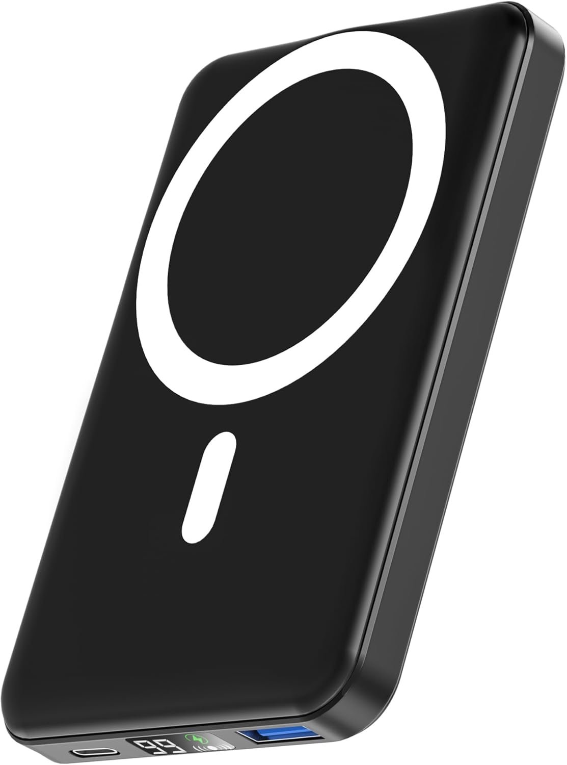 podoru for Magsafe Power Bank, 10000mAh Slim Magnetic Portable Charger | 22.5W PD Fast Charging, Travel Essentials with USB-C Cable LED Display, Wireless Battery Pack for iPhone 17-12 Series