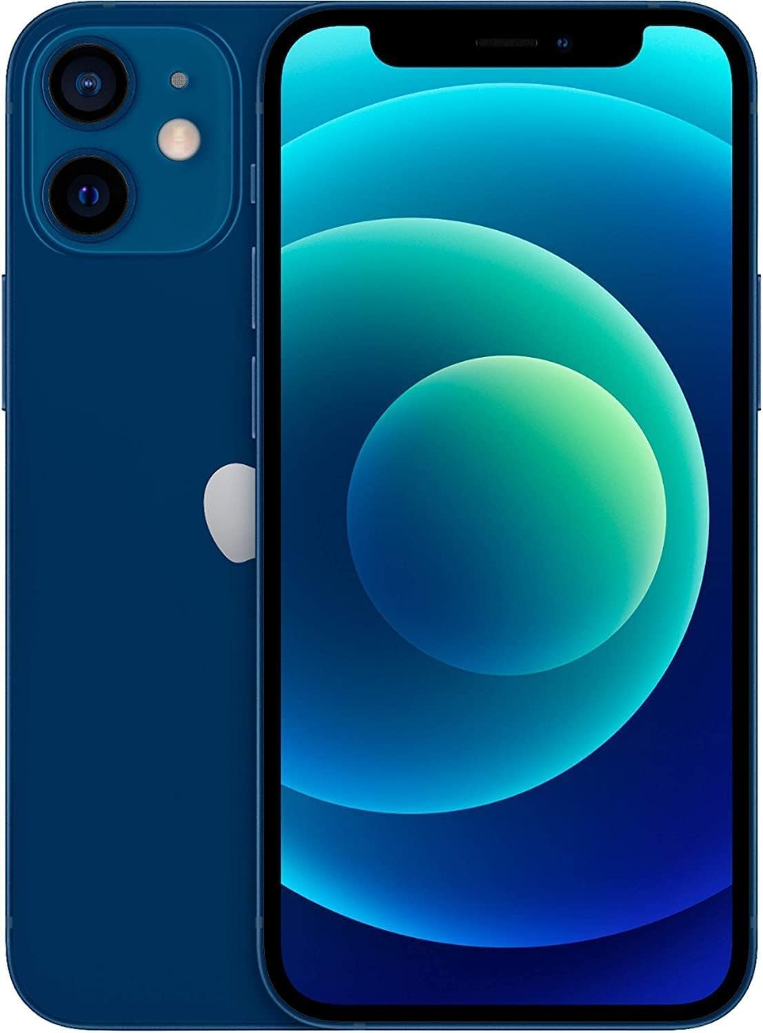 Apple iPhone 12 Mini, 128GB, Blue – Unlocked (Renewed)