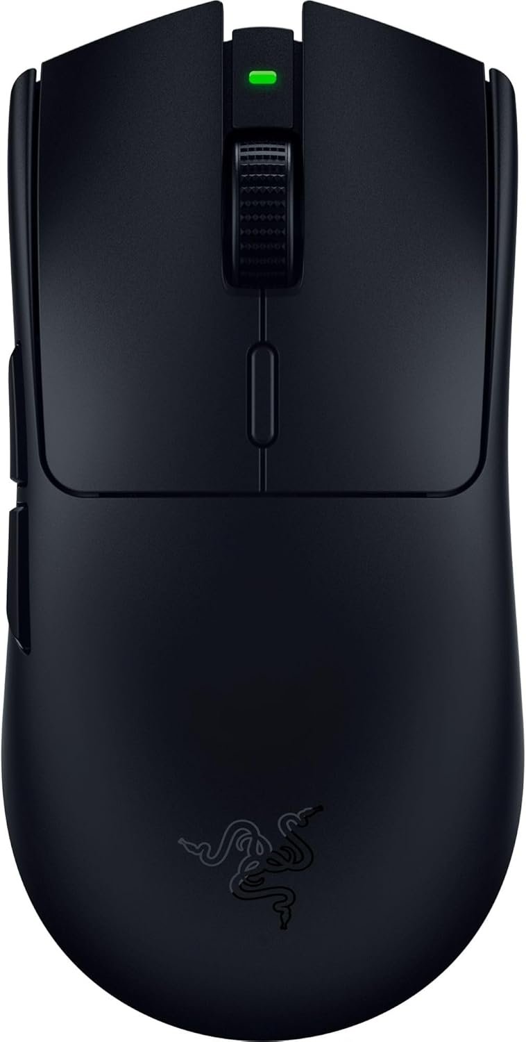 Razer Viper V3 HyperSpeed Gaming Mouse – Optical – Wireless – Radio Frequency – 2.40 GHz – USB – 30000 dpi – 6 Programmable Button(s) – Right-Handed – 1 x AA Battery Supported