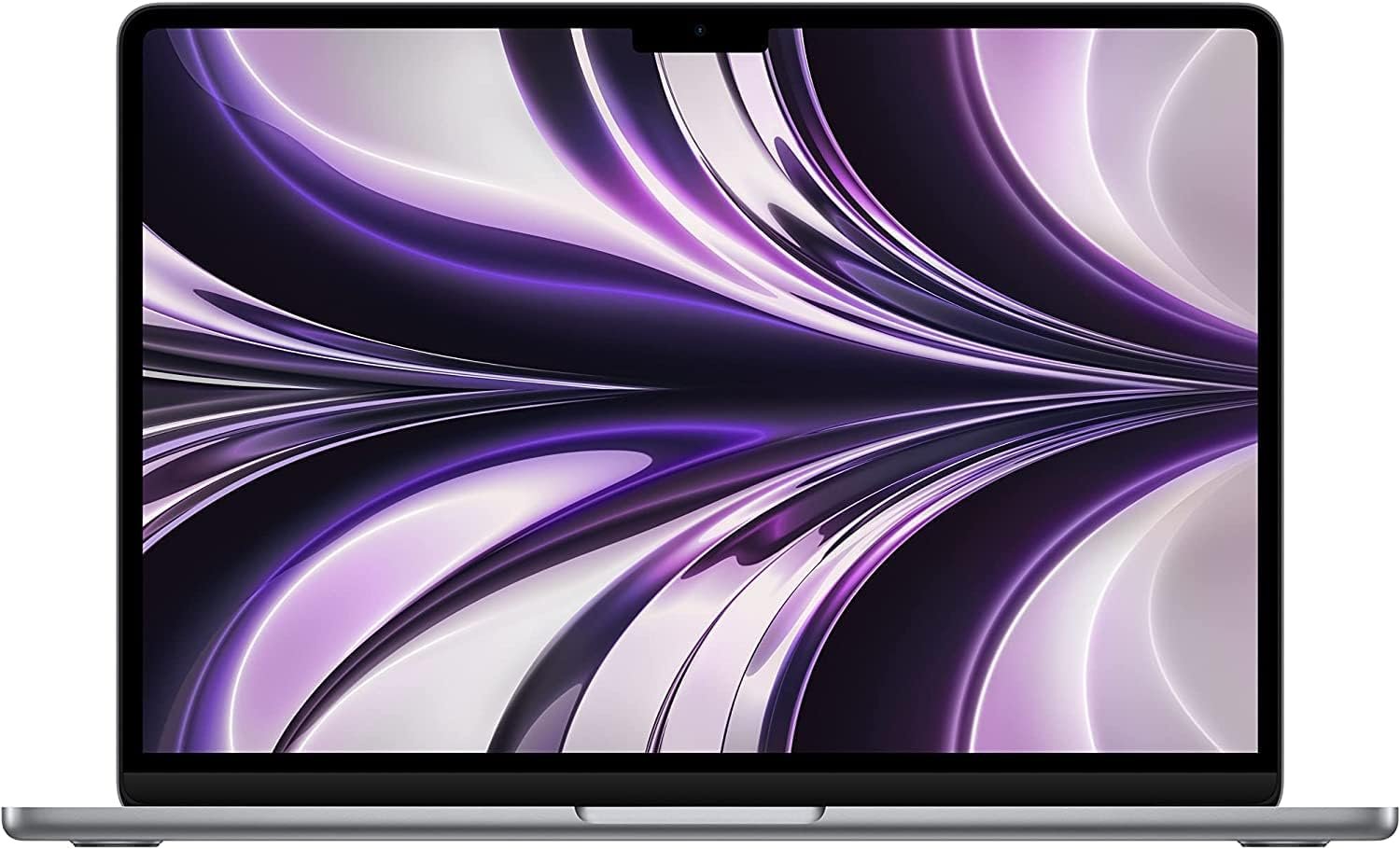 Apple 2022 MacBook Air with Apple M2 Chip, 13-inch, 8GB RAM, 256GB SSD Storage – Space Gray (Renewed)