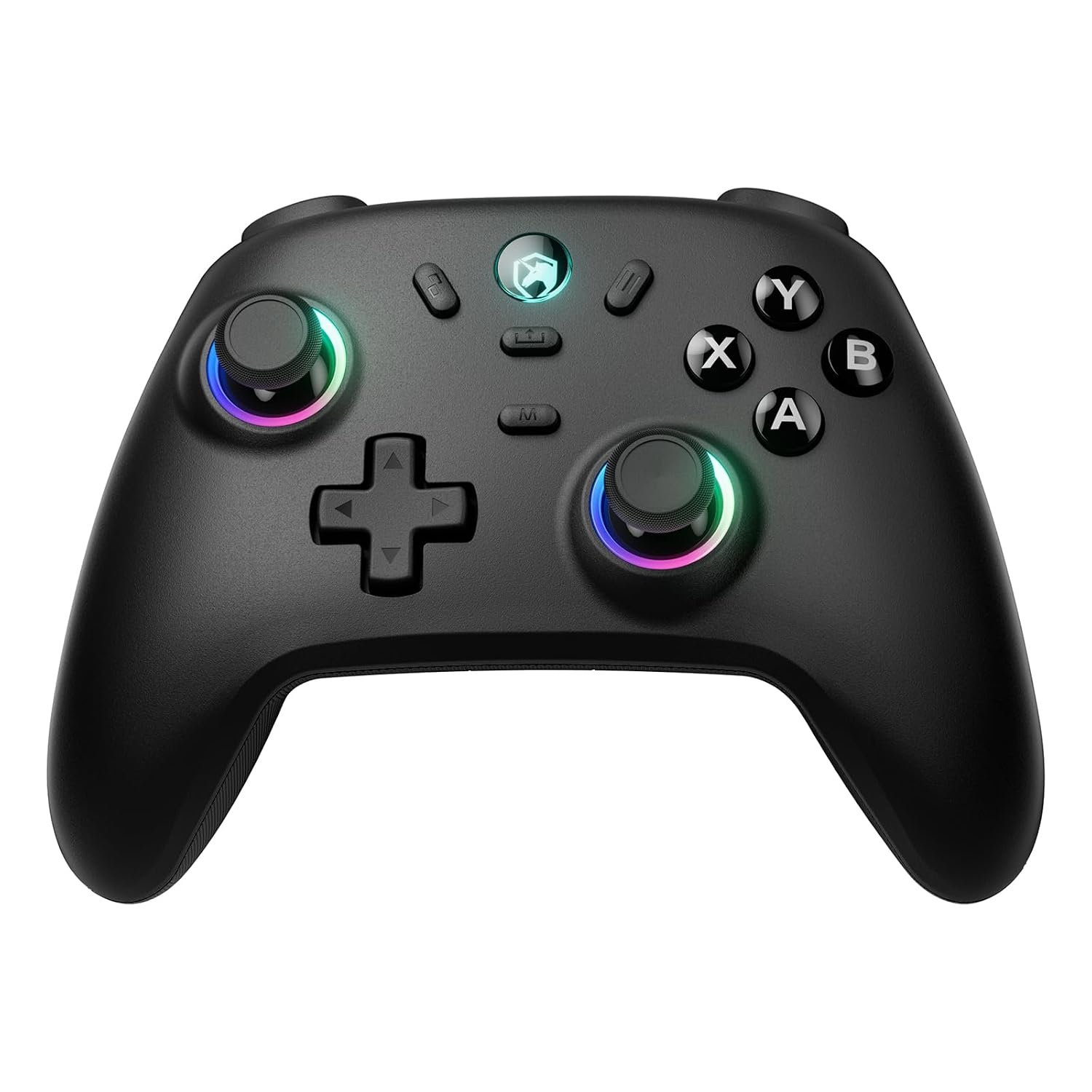 ECHTPower Wireless PC Gaming Controller – Hall Effect Joystick, 2.4G & Wired 1000Hz Polling Rate, 800mAh Battery, Adjustable Turbo/Vibration – for PC/Switch/iOS/Android