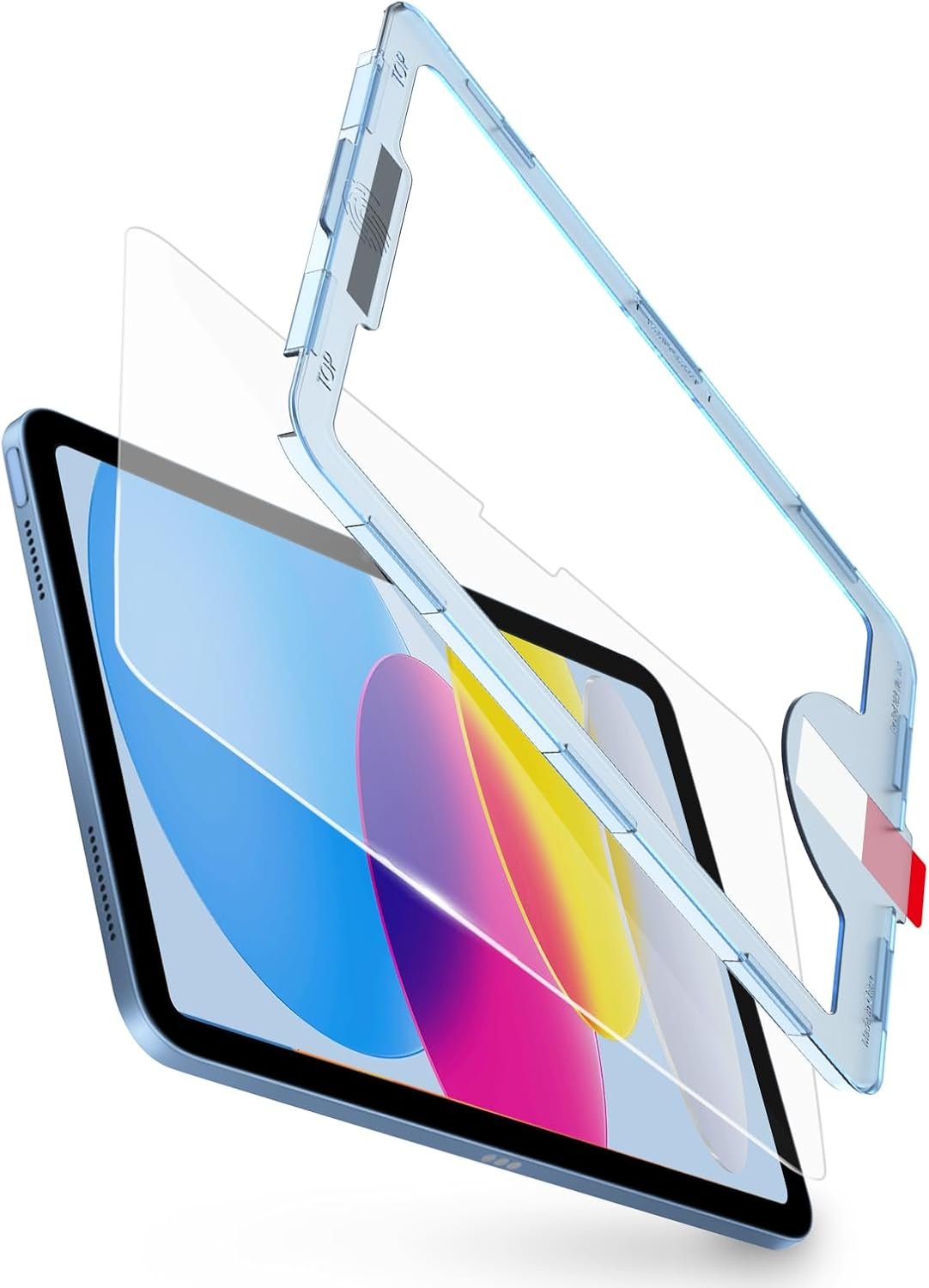 bersem Screen Protector for iPad A16 11th/10th Gen (11/10.9″, 2025/2022) | 9H Tempered Glass, HD Clear, Anti-Scratch, High Sensitivity, Apple Pencil Compatible, Case Friendly, EZ Kit, 1 Pack