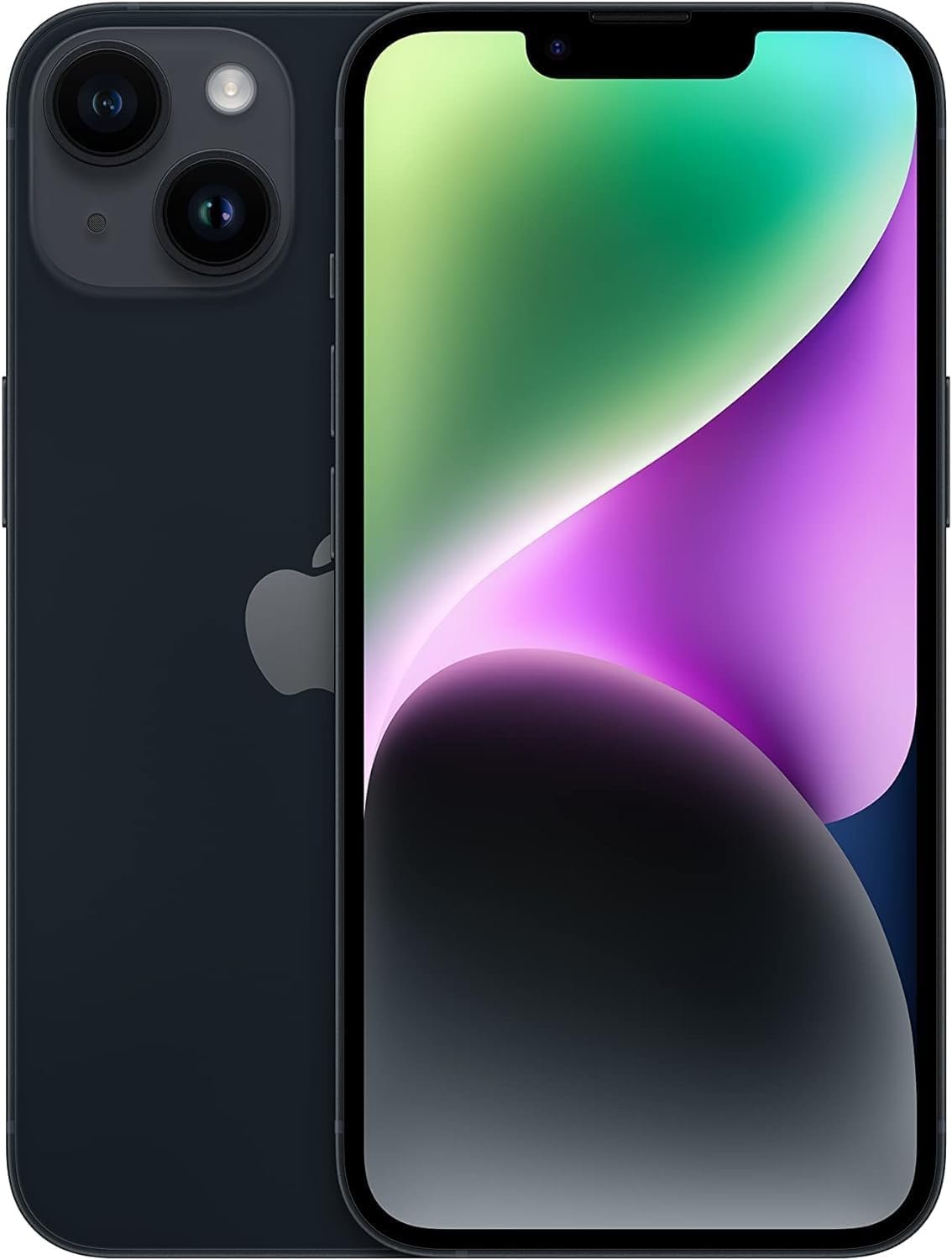 Apple iPhone 14, 128GB, Midnight – Unlocked (Renewed)