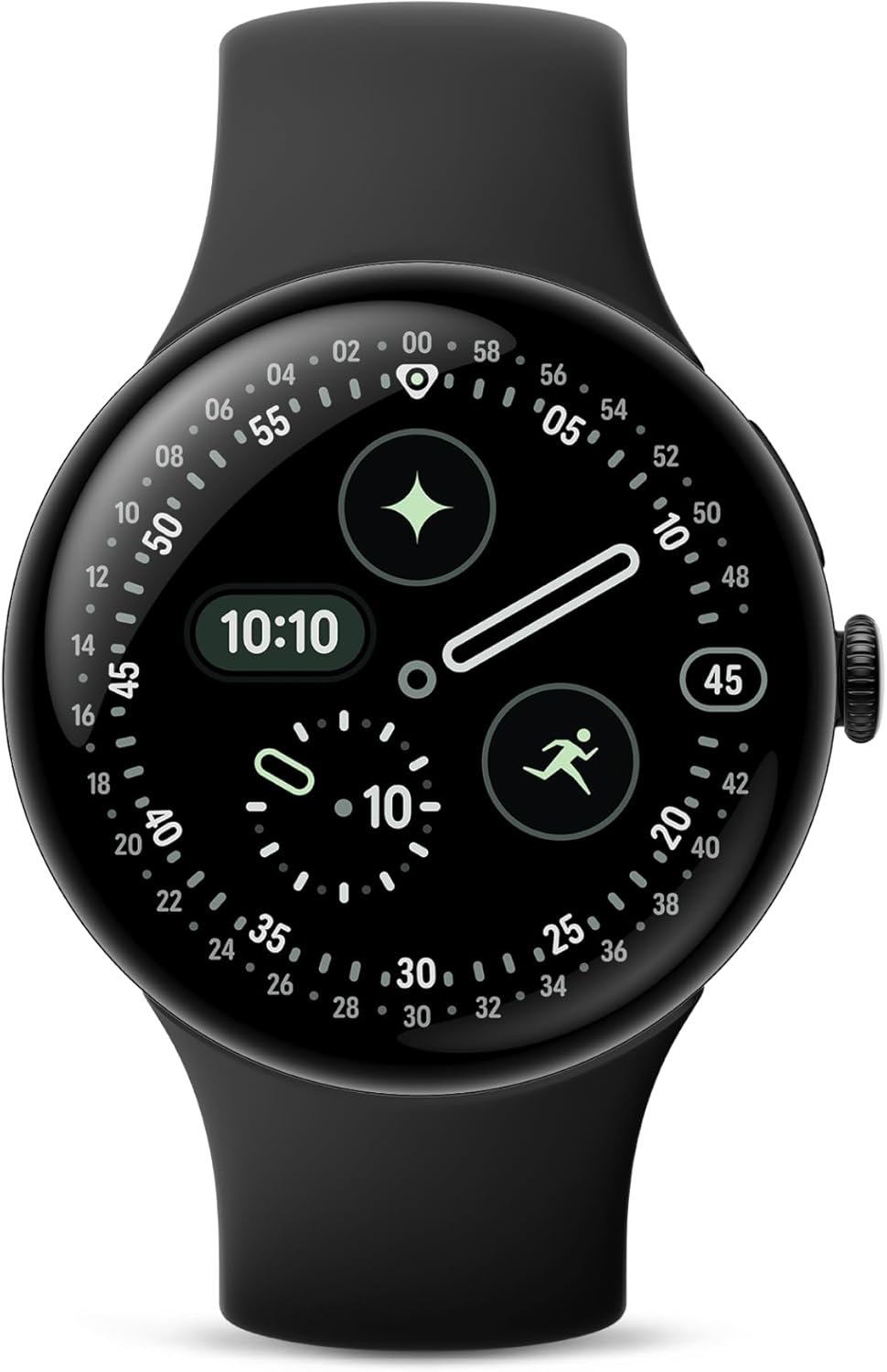 Google Pixel Watch 4 (41mm) – Android – 2 Years of Data – Heart Rate,Sleep & Fitness Tracking-30-Hour Battery – Matte Black Aluminum Case – Obsidian Active Band – LTE (2025)-Google Pixel Watch app