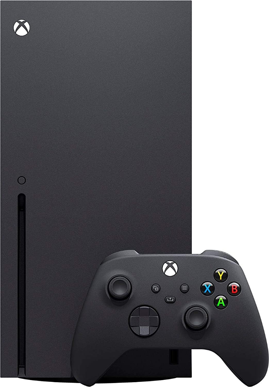 Microsoft Xbox Series X 1TB SSD Video Gaming Console + 1 Wireless Gaming Controller, Black – 16GB GDDR6 RAM, 8X Cores Zen 2 CPU, 802.11AC WiFi, 8K HDR, 4K UHD Blu-Ray – TWE HDMI Cable (Renewed)