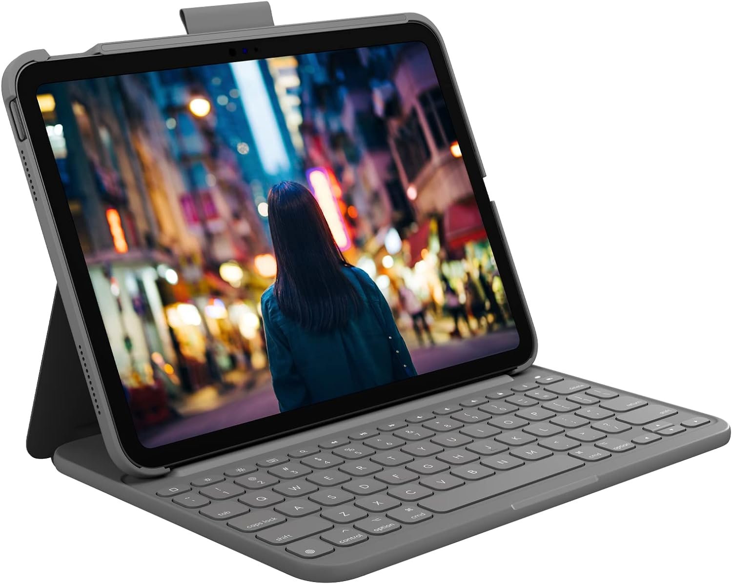 Logitech Slim Folio iPad 10th gen A16 Integrated Wireless Keyboard | Integrated Bluetooth, wireless