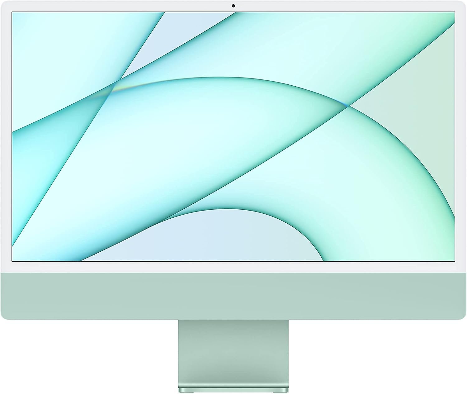 Apple 2021 iMac with Apple M1 Chip with 8-core CPU (24-inch, 8GB RAM, 256GB SSD Storage) (QWERTY English) Green (Renewed)