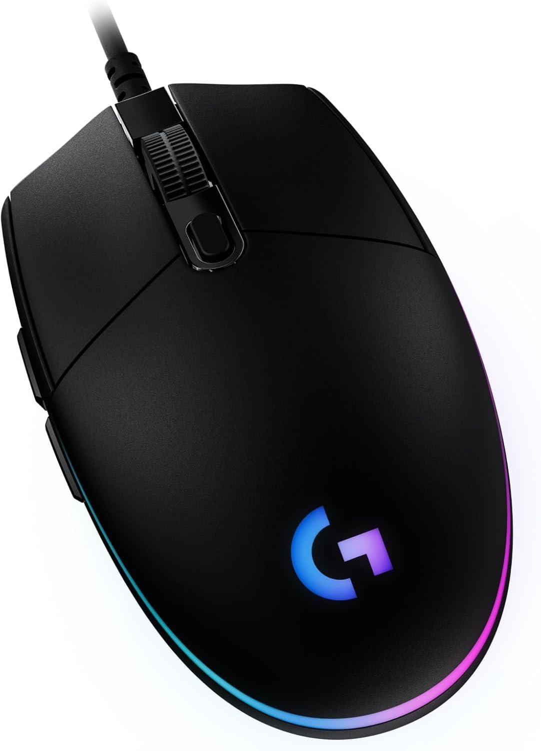 Logitech G203 Wired Gaming Mouse – Black | LIGHTSYNC RGB, On-Board Memory, 6 Programmable Buttons, Compabile with PC/Mac