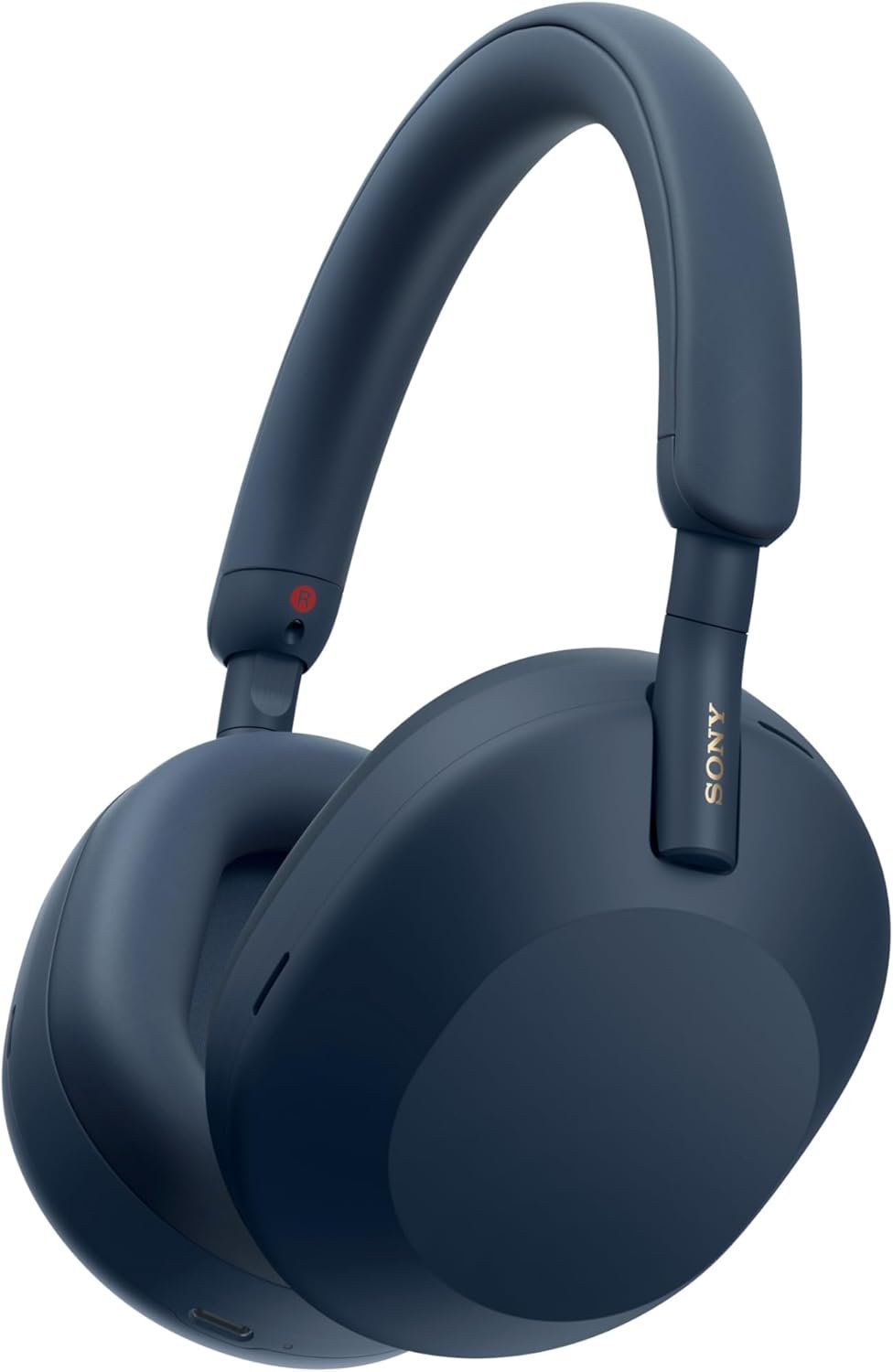 Sony WH-1000XM5 Premium Noise Cancelling Wireless Headphones, Midnight Blue | Auto NC Optimizer, Up to 30 Hrs of Battery, Carrying Case, Crystal Clear Calls, Touch Control, Multipoint Connection
