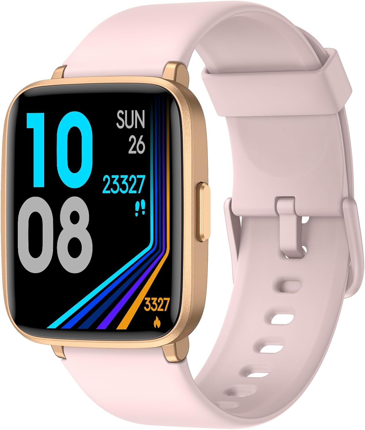 Fitness Tracker Watch with Heart Rate, Activity Tracker, Pedometer Watch | Step Counter, Heart Rate Monitor, Sleep Monitor, Alarm Clock, Stopwatch, Fitness Tracker, IP68 Waterproof Smart Watches