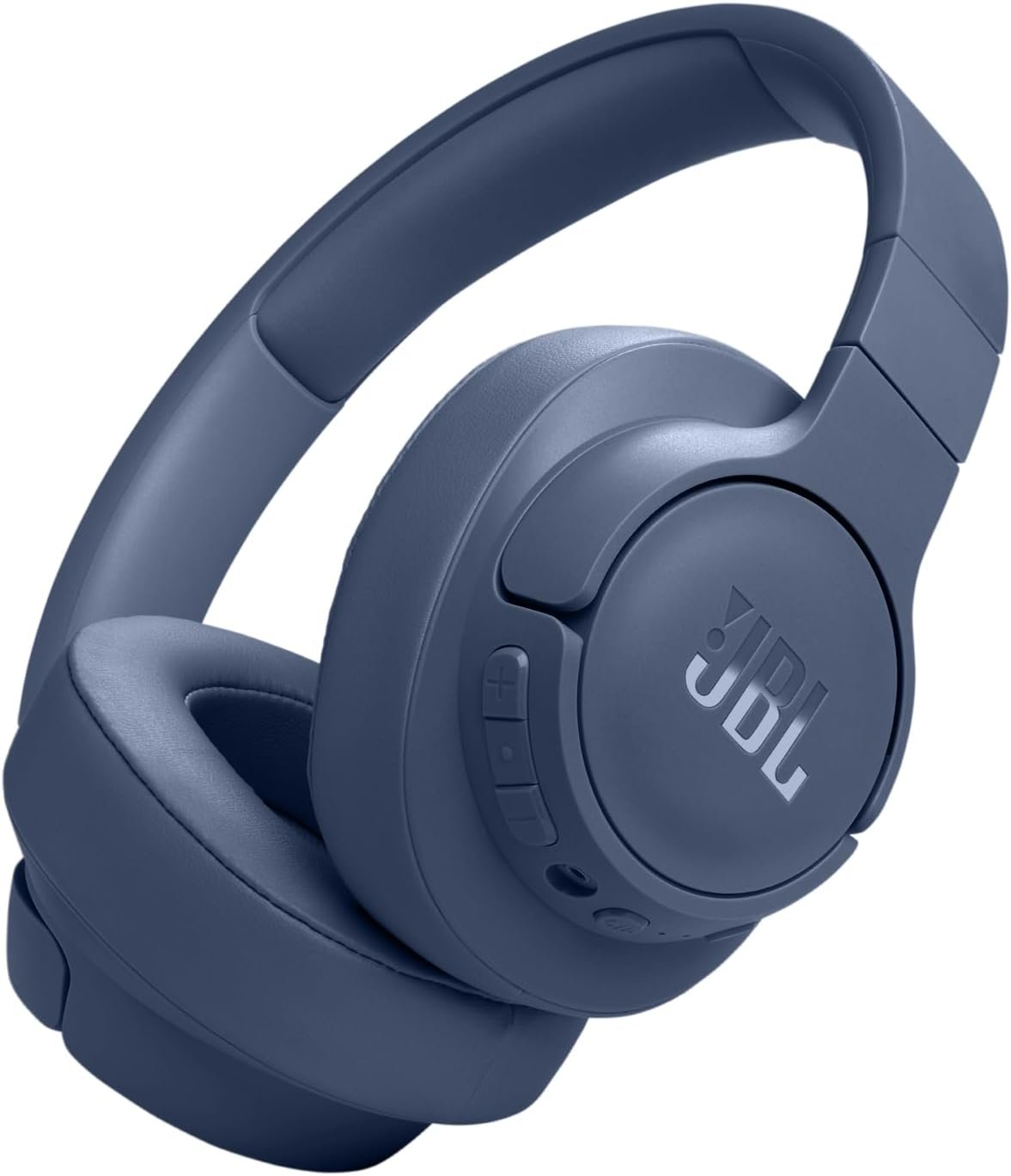 JBL Tune 770NC – Wireless Over-Ear Headphones – Blue | Adaptive Noise Cancelling with Smart Ambient, Bluetooth 53 with LE Audio, JBL Pure Bass Sound