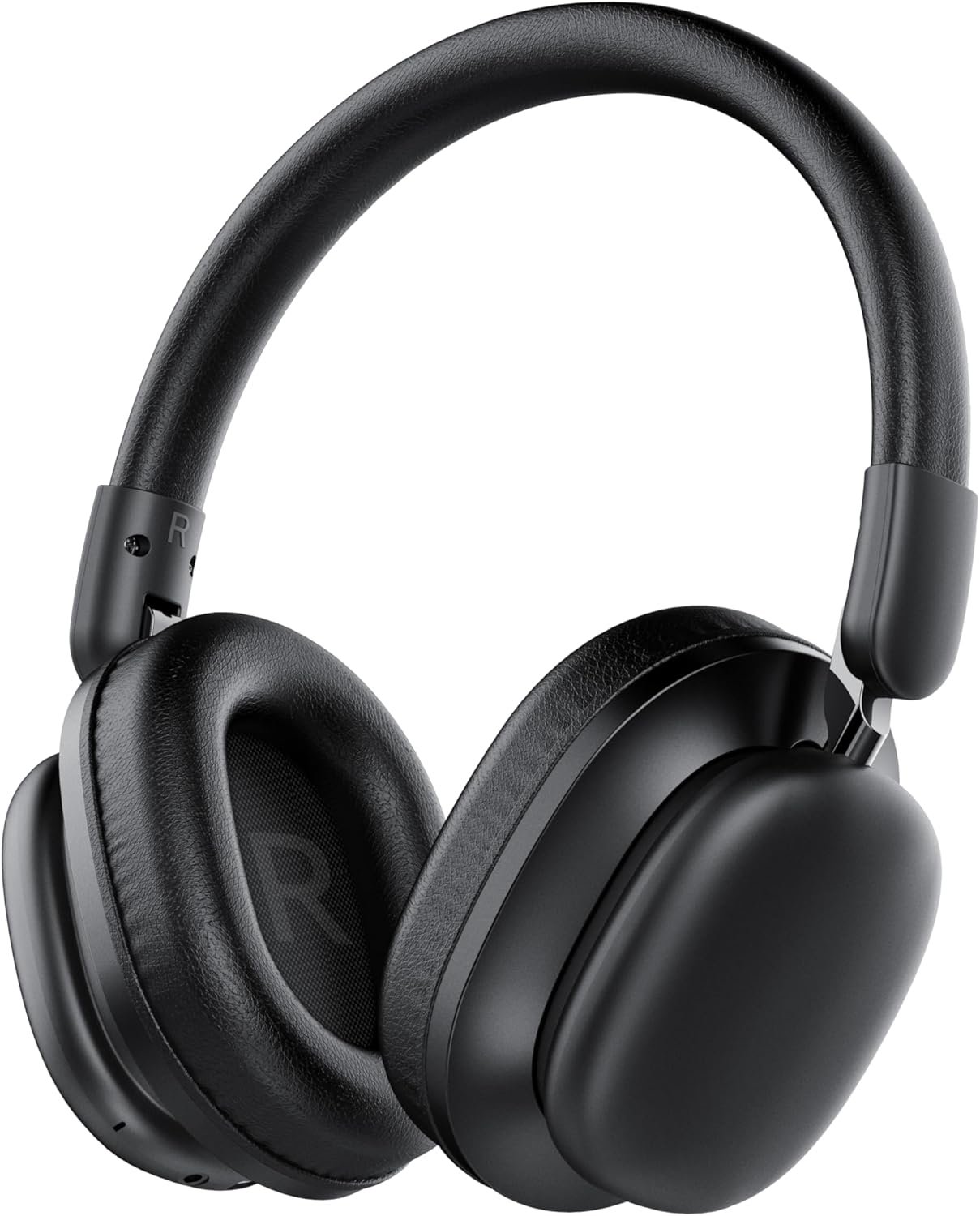 Bluetooth Headphones Over Ear, 75H Playtime Wireless Headphones with Microphone, Foldable Lightweight Headset with 3 EQ Modes, 3D Stereo Sound Low Latency for Travel Work Cellphone