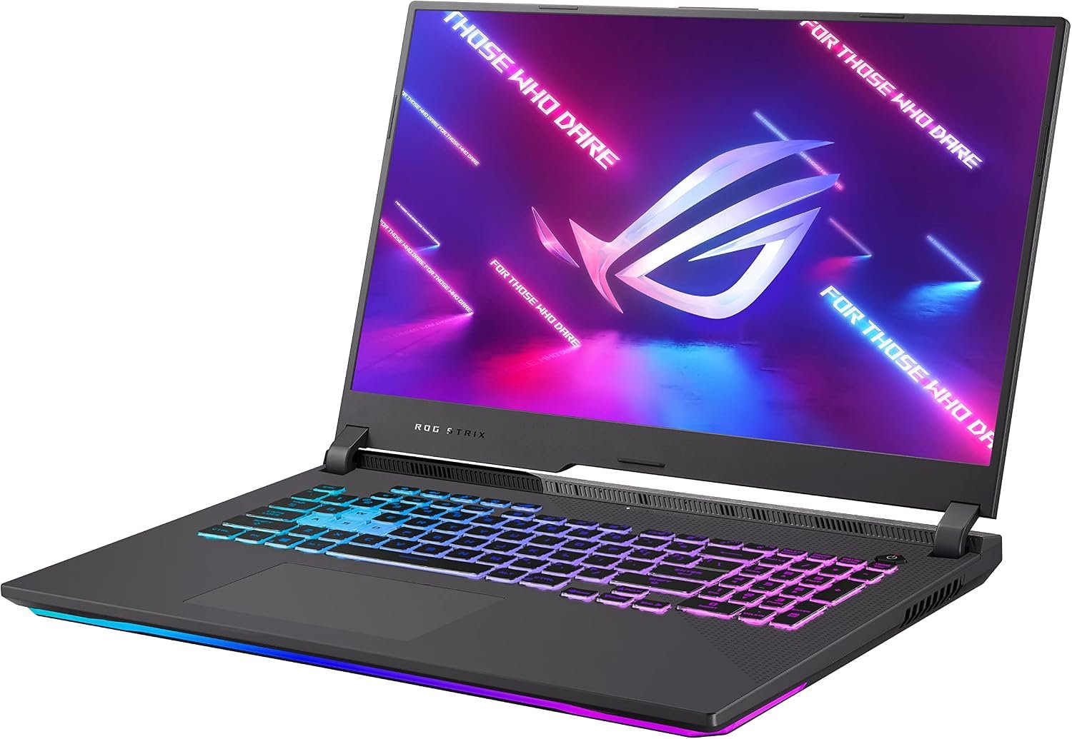 ASUS ROG Strix G17 (2021) Gaming Laptop, 17.3” 144Hz IPS Type FHD, NVIDIA GeForce RTX 3050 Ti, AMD Ryzen 7 4800H, 16GB DDR4, 512B PCIe NVMe SSD, RGB Keyboard, Windows 10, G713IE-EB74