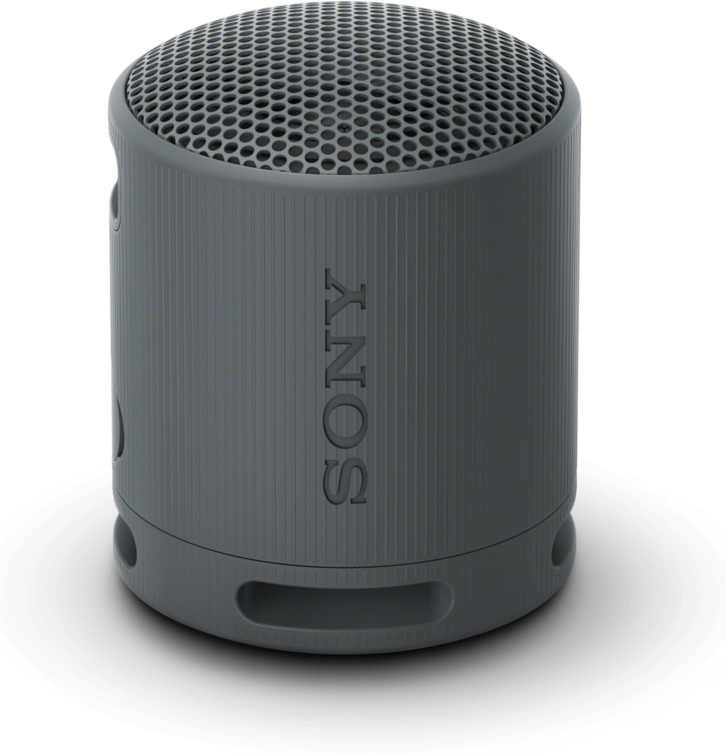 Sony SRS-XB100 Wireless Bluetooth Portable Lightweight Speaker, Black | 16 Hr Battery, Super-Compact Travel Speaker, IP67 Waterproof & Dustproof Shower Speaker, Versatile Strap, Hands-free Calling