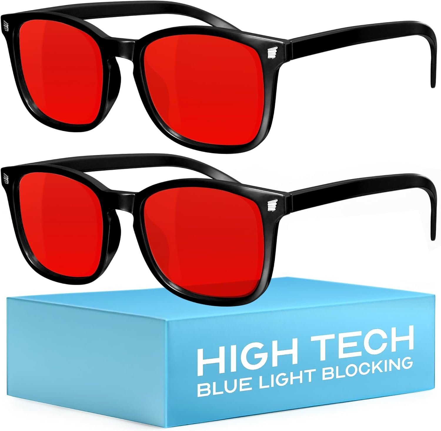 livho High Tech Blue Light Glasses – Advanced Blue Light Blocking Computer Glasses – Screen Fatigue & UV Protection