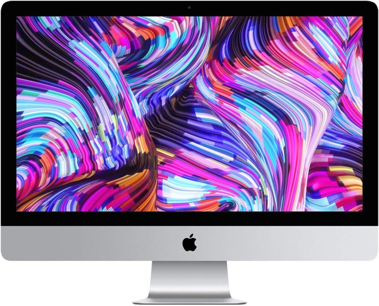 Apple iMac 27-inch Retina 5K Desktop MK472LL/A – Intel Core i5 3.2GHz, 16GB RAM, 512GB SSD – Silver (Renewed)