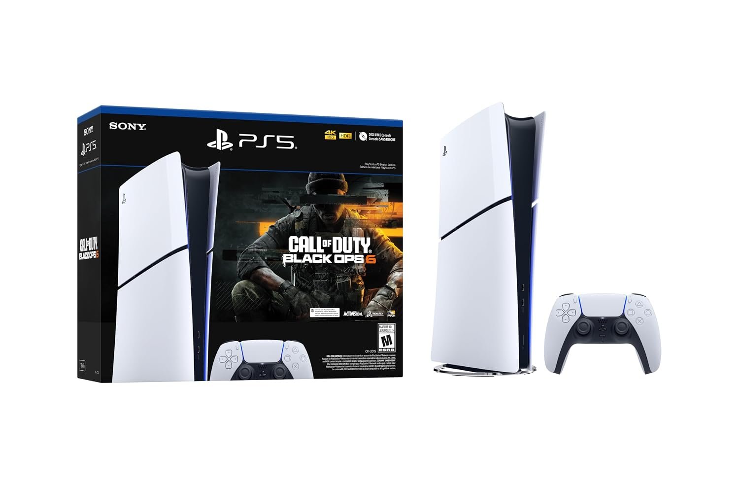 PlayStation®5 Digital Edition – Call of Duty®: Black Ops 6 Bundle (model group – slim)