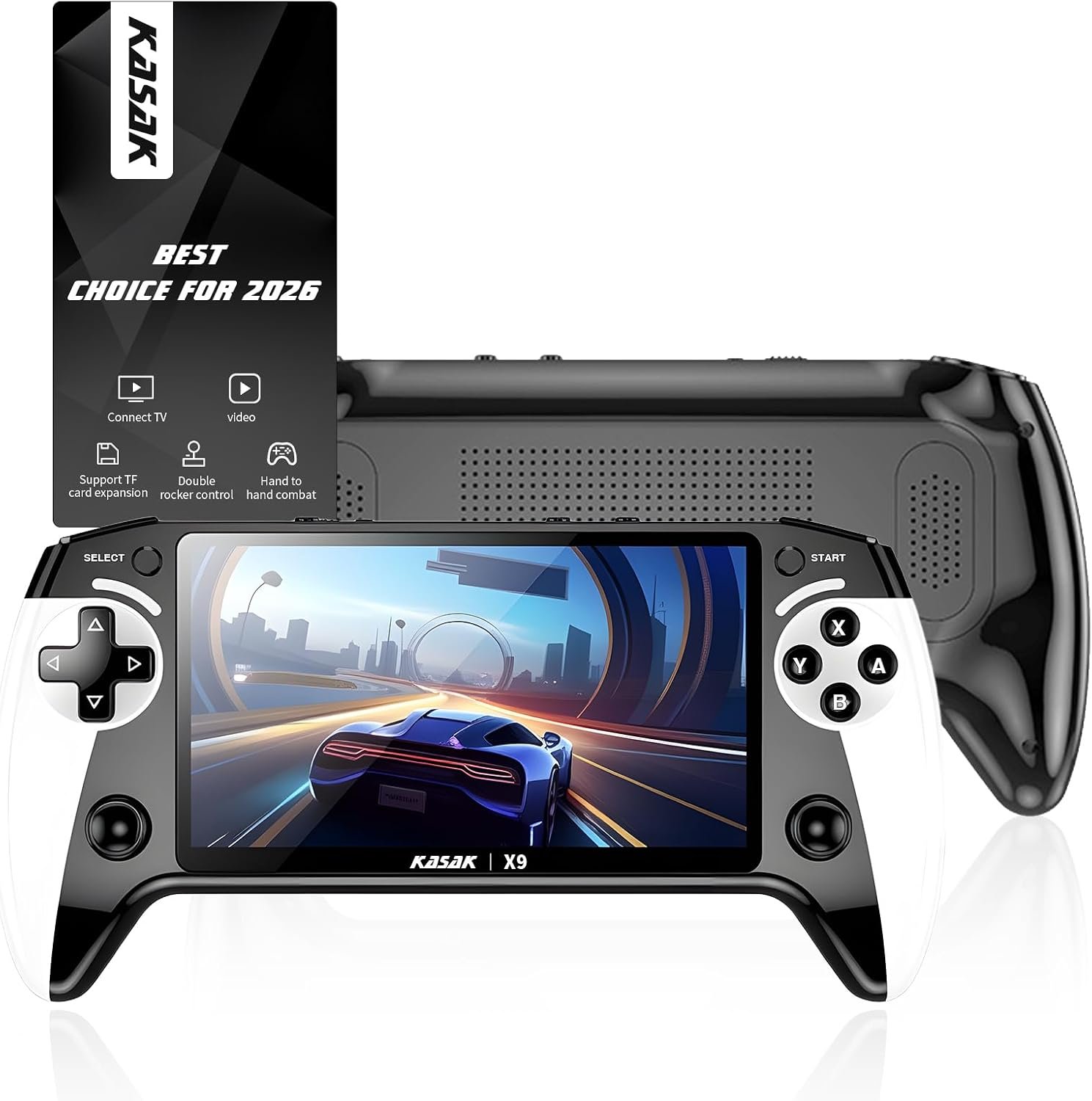 Retro Handheld Game Console of Boy Portable Hand Held Video Games X9 Preloaded Wireless Juegos para Niños Stick TV Pixelated Gaming for Kids Sf3000 Plug ‘n’ Play Drive Systems De Juegos Portátil