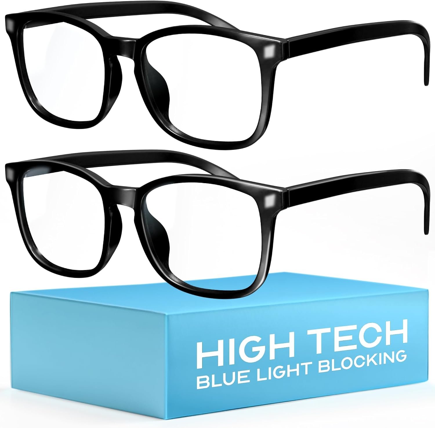 livho High Tech Blue Light Glasses – Advanced Blue Light Blocking Computer Glasses – Screen Fatigue & UV Protection