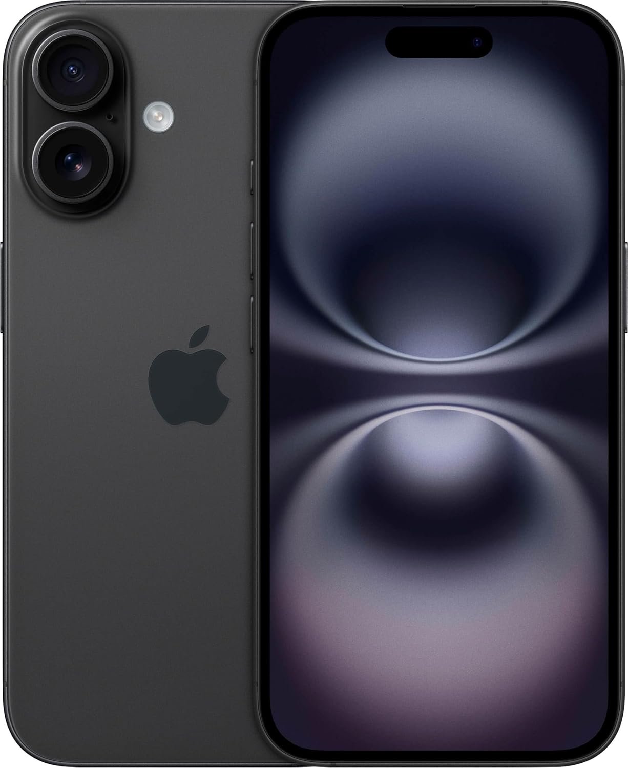 Apple iPhone 16, US Version, 128GB, Black – Unlocked (Renewed Premium)