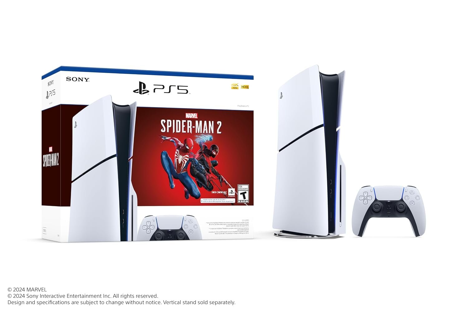 PlayStation 5 Slim Console – Marvel’s Spider-Man 2 Bundle