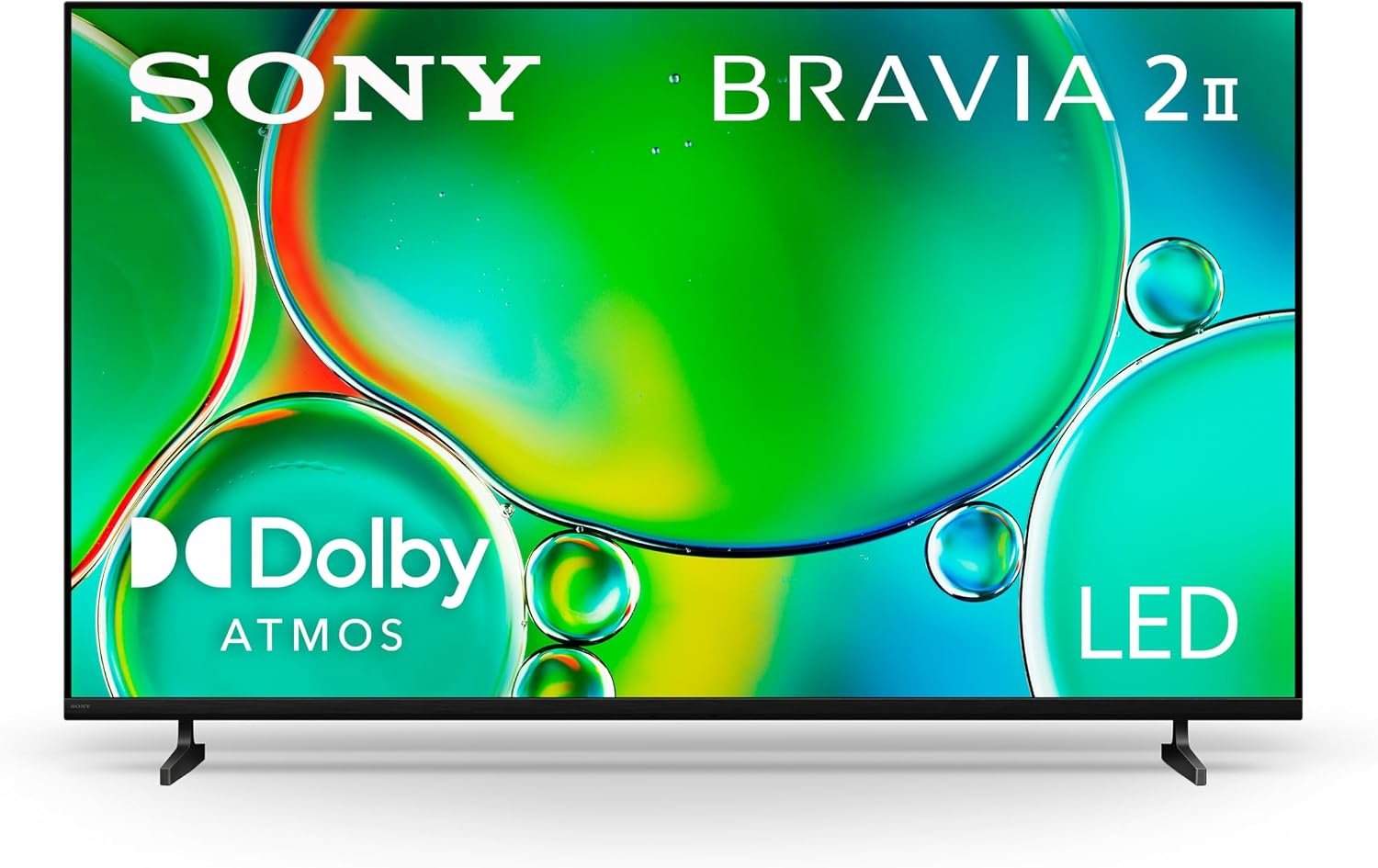 Sony 55 Inch BRAVIA 2 II LED 4K HDR Smart Google TV (K-55S20M2) | Exclusive Features for PlayStation®5, Motionflow XR, 4K Processor X1 with 4K X-Reality PRO, Triluminos Pro